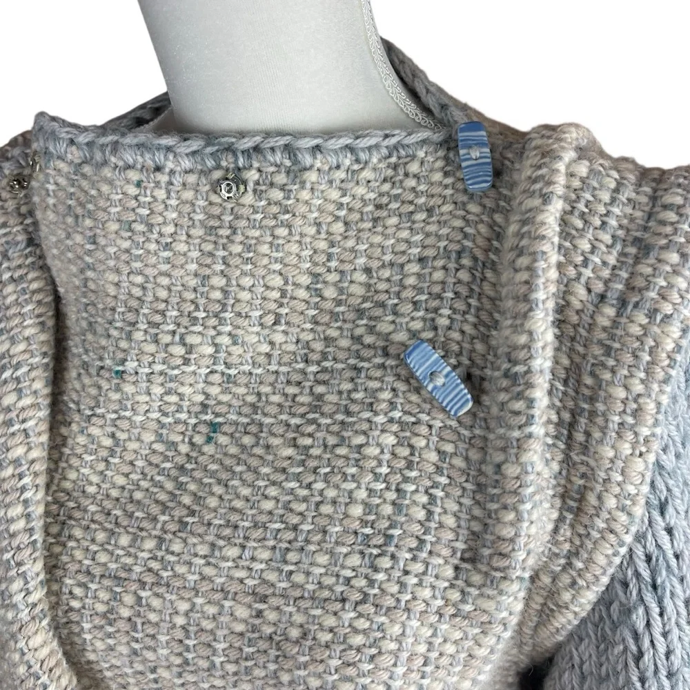 Handmade Artisan Cardigan Sweater - Picture 4 of 6